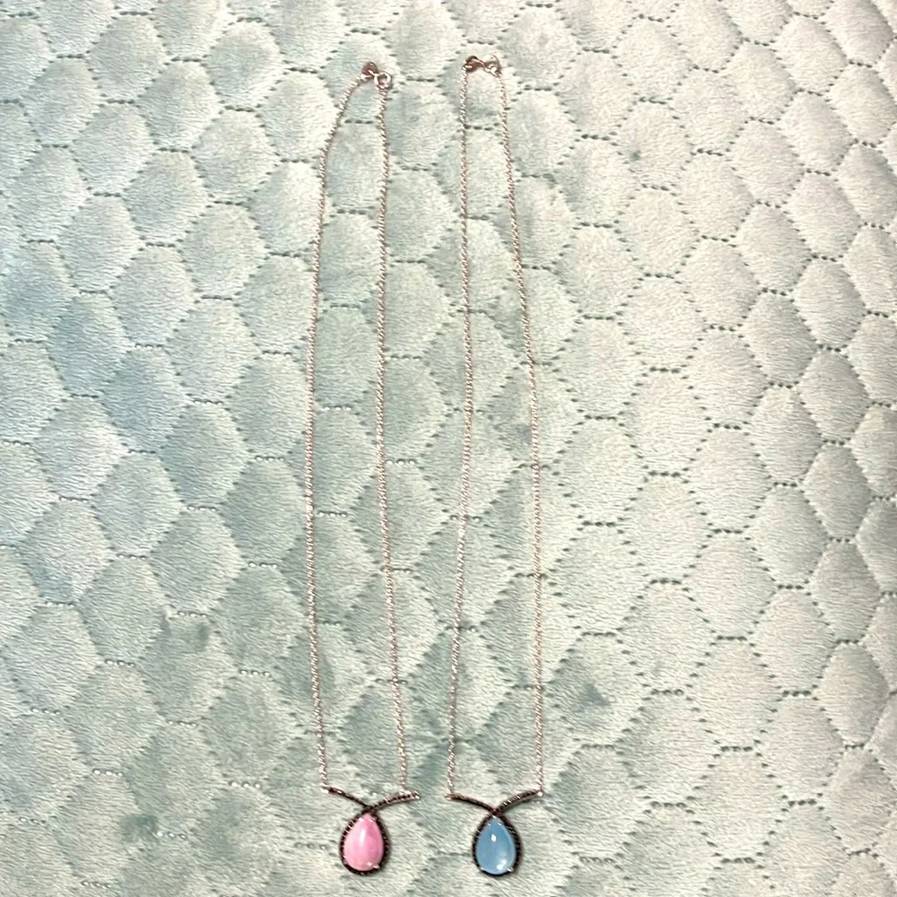 Pair of Colleen Lopez, beautiful gemstone necklaces - Picture 4 of 8